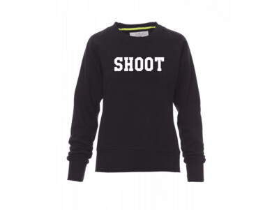 AH&BC Sweater SHOOT zwart (wit) dames