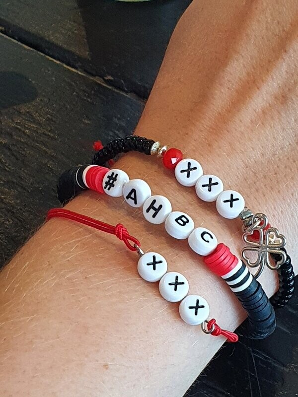 AH&BC Armbandje 'XXX' elastiek