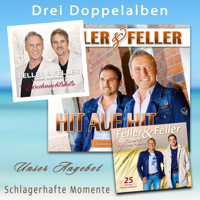 Jubiläumskollektion mit drei Doppelalben Jubiläumskollektion mit drei Doppelalben