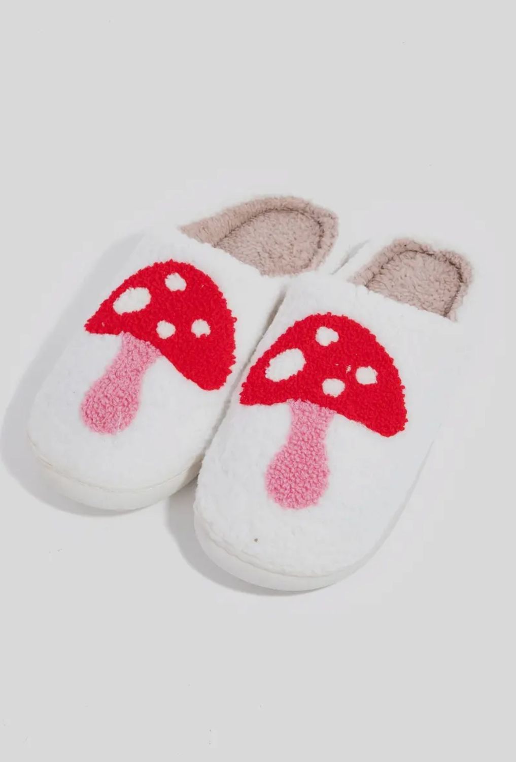 Red Mushroom Slippers