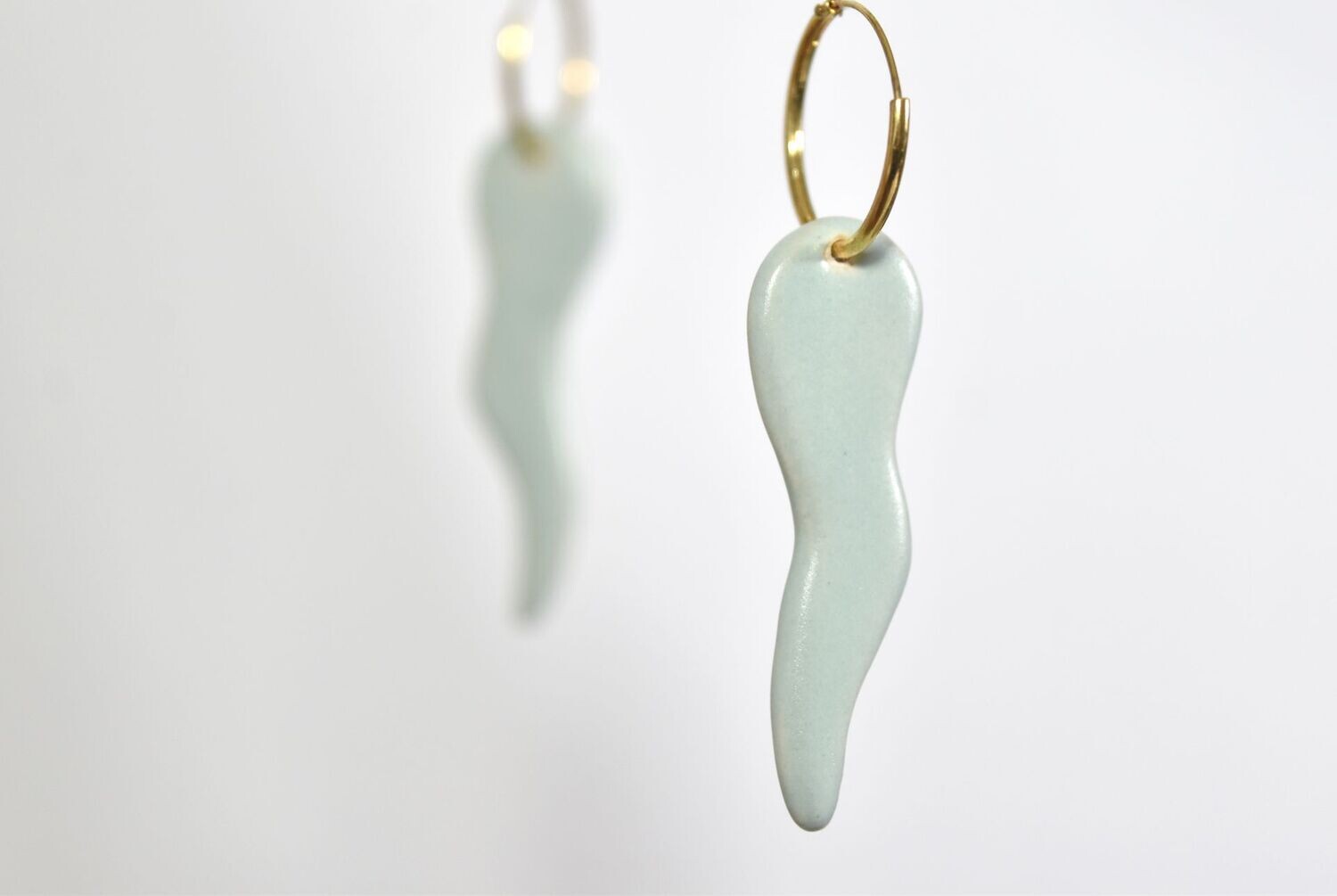 Boucles d'oreilles en céramique