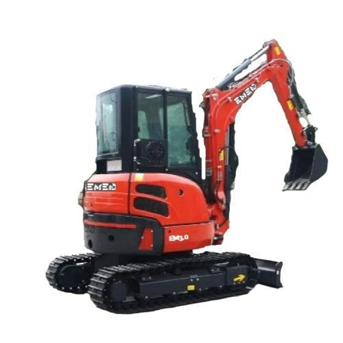 Excavator 3 Tonne EM3.0 with Yanmar engine, enclosed cab, pilot side controls Plus free attachments