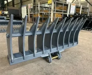 HFP Stick Rake – 600mm (0.8–1.2 Ton Excavators)