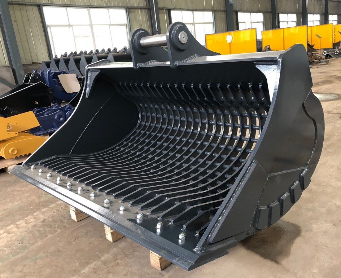 Sieve/Skeleton Bucket 1500mm with teeth suits all makes & models 10 to 15 Ton
