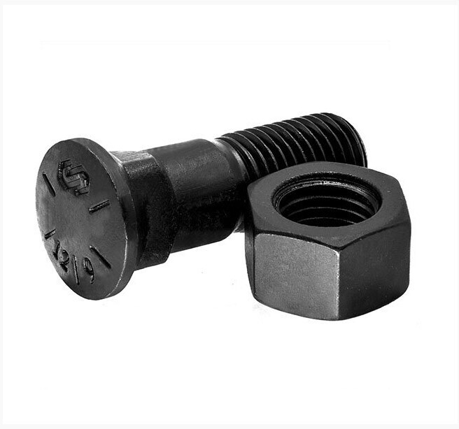 10 Pack - Plow Bolt and Nut  set to suit cutting edge 3/4  Inch x 2 1/2 Inch - 10 Pack