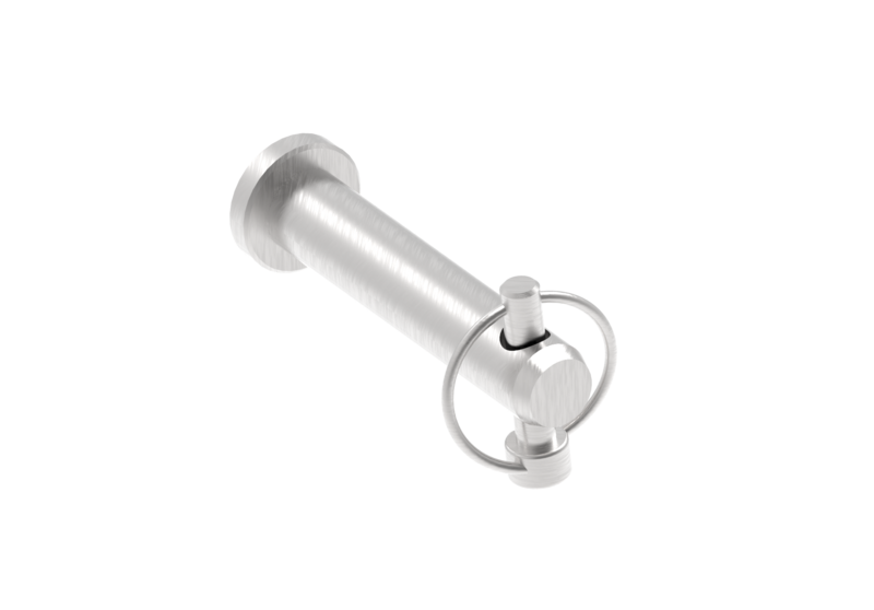 Auger Pin & Clip suits 65mm Round Auger Hubs