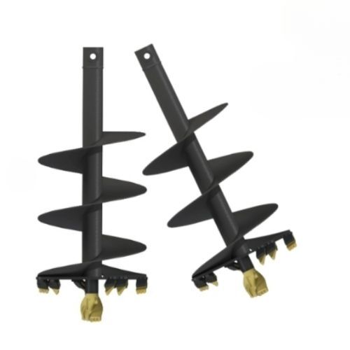 Digga Auger Bit 1.2m with Multifaceted Tungsten Teeth 100mm to 900mm - suits 65mm Round hub