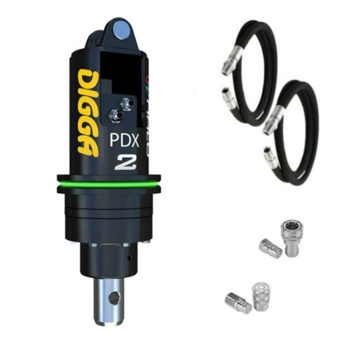 Digga PDX-2 Auger Drive Packages for Mini Excavators up to 2T