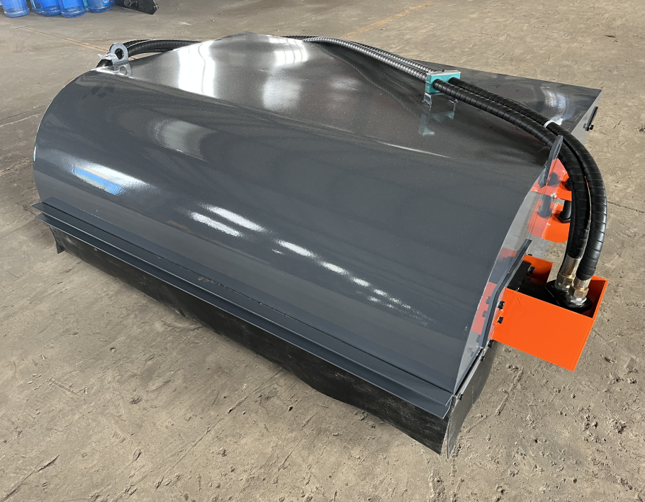 Bucket Sweeper Broom 1800mm wide suits machines with a flow of 50-130 Lpm