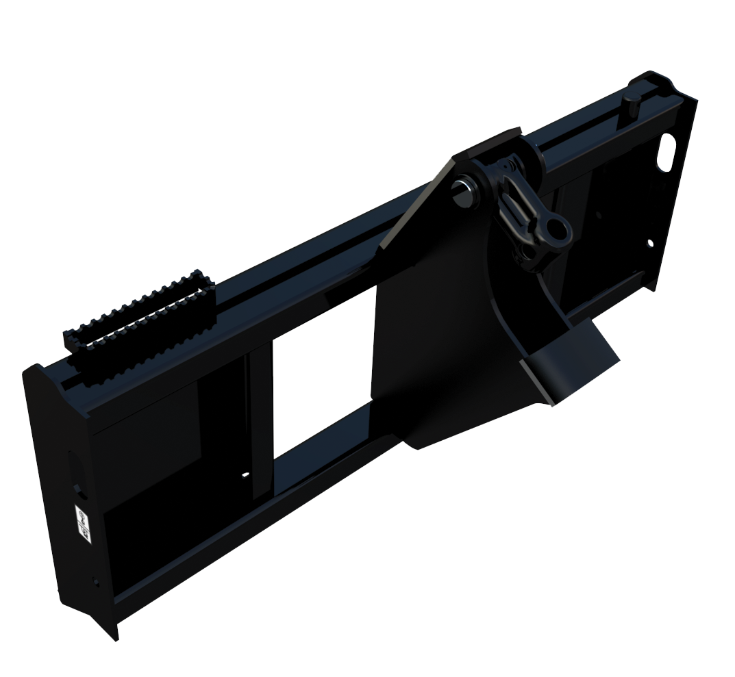 Skid Steer Slide Shift Multifit Frame with a cradle for Auger drives Standard Frame