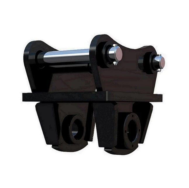 Double Pin Hitch for Auger Drive suits 45mm to 50mm Pins Loose Pin