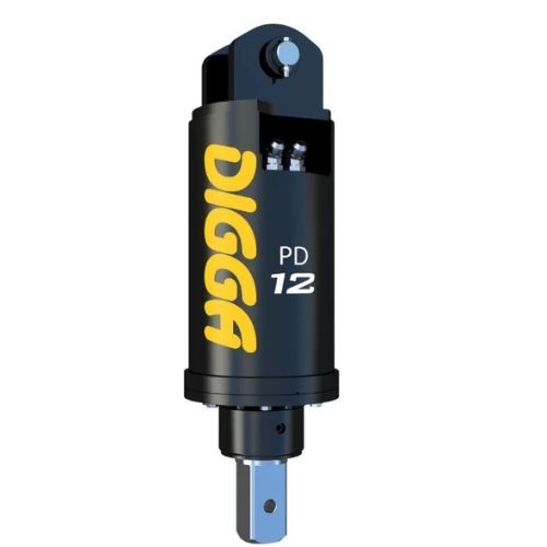 Digga PD12-5 Auger Drive Packages High Flow suits 10 to 20 Ton Excavators - 75mm Square