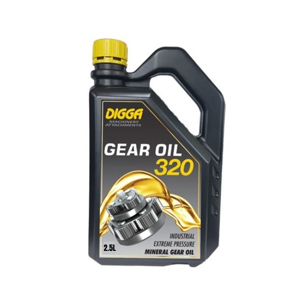 Digga 320 EP Mineral Gear Oil - 1 to 5 Litres