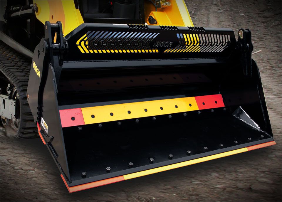 Digga 4 In 1 Bucket 1450MM 57” Flat Floor Bucket Only