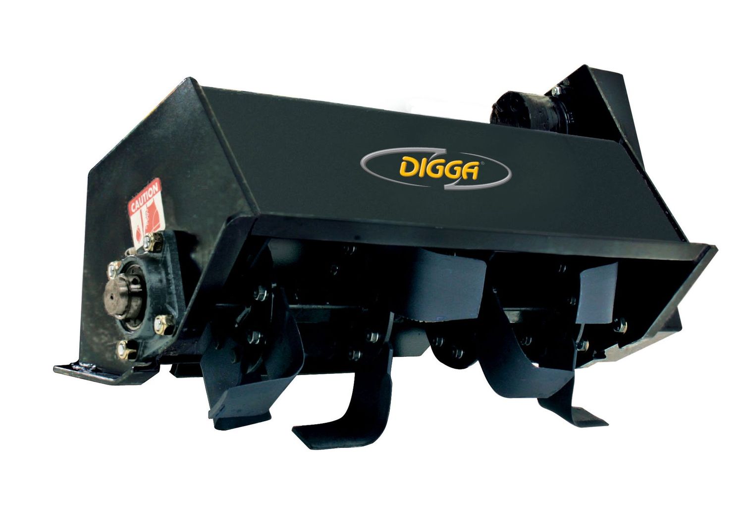 Digga Mini Rotary Tiller suits mini loaders with 42-50 Flow