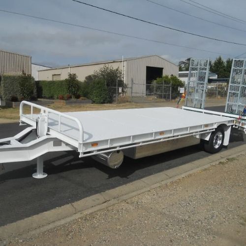 Super mini Single Axle plant trailer