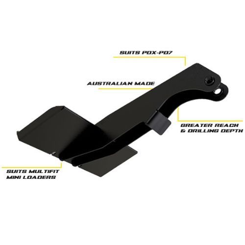 Digga Boom extension for mini loaders suits Auger Drives PDX to PD7 Multifit