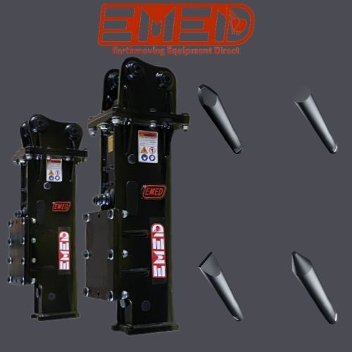 Hydraulic Rock breaker to suit 7 to 9.5 Ton Excavator