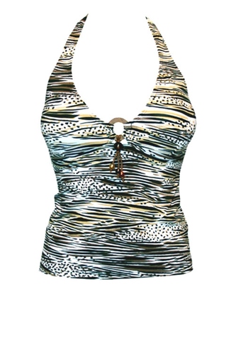 Halterneck tankini