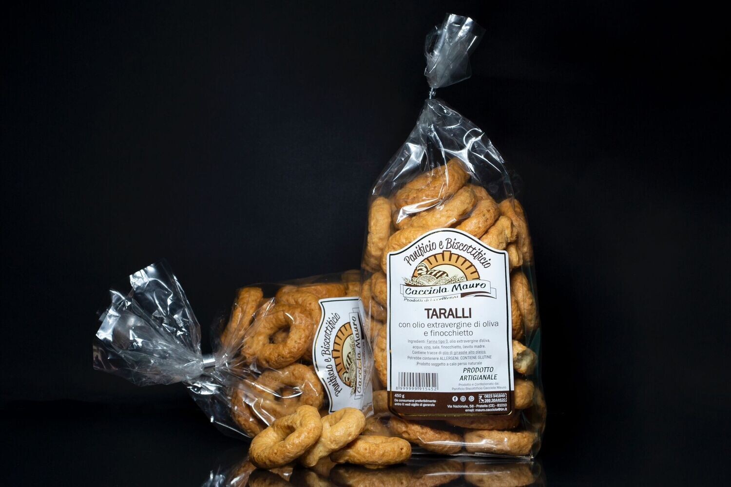TARALLI AL FINOCCHIETTO TRAFILATI AL BRONZO