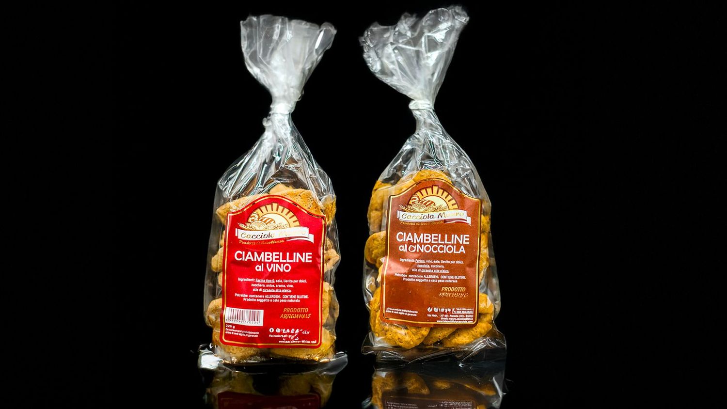 CIAMBELLINE DOLCI NOCCIOLA E VINO
