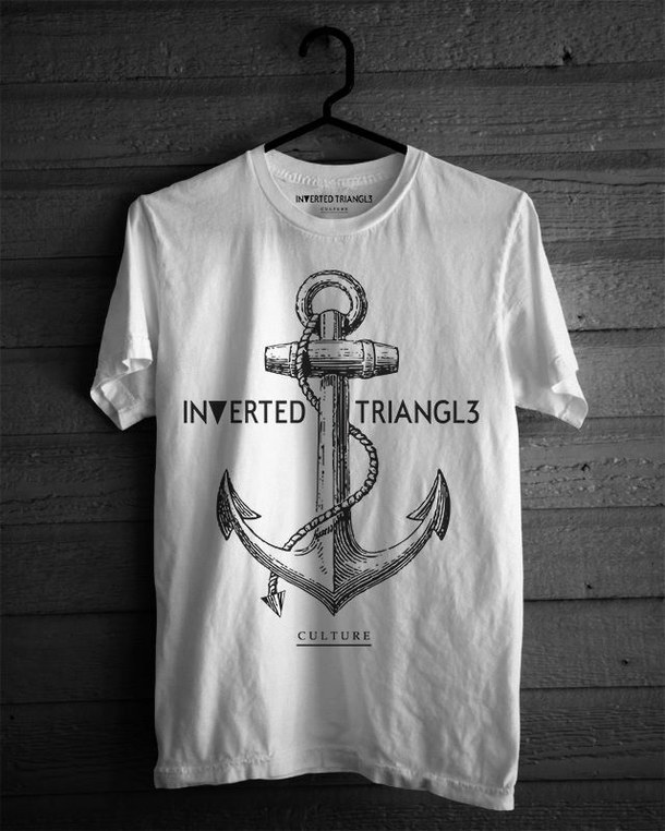 camisa inverted triangle talla, small, xL, M, S.