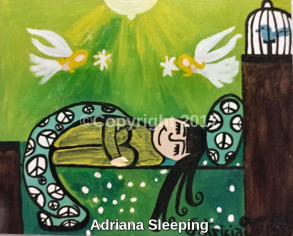Adriana Sleeping