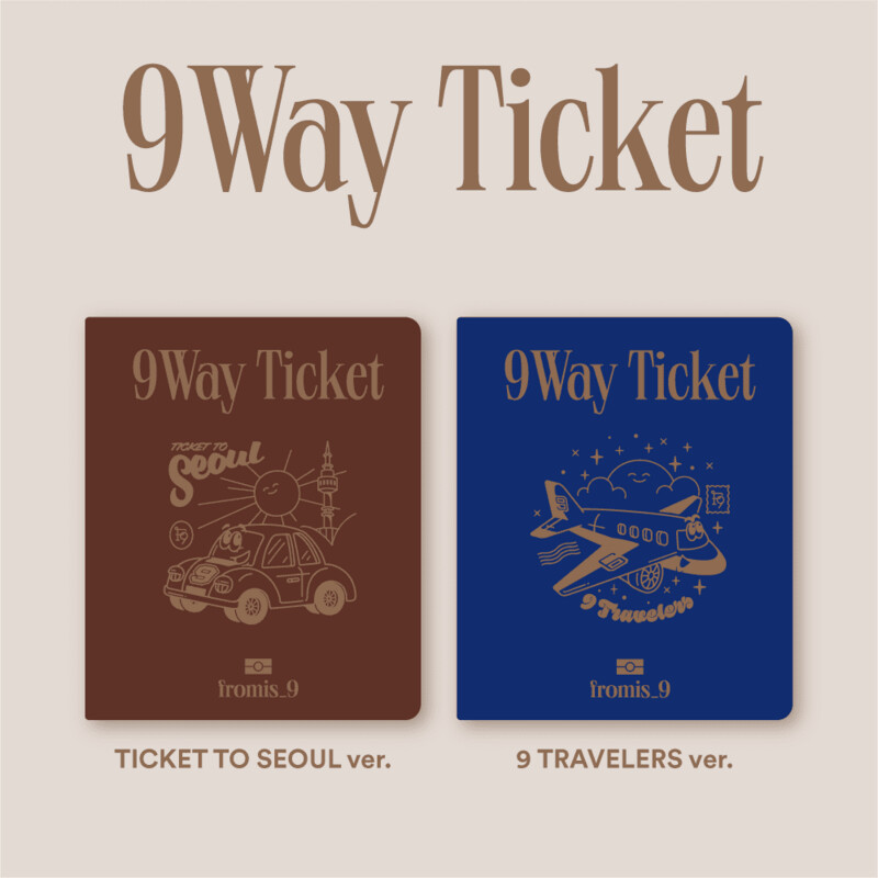 fromis_9 9 Way Ticket - Random ver.