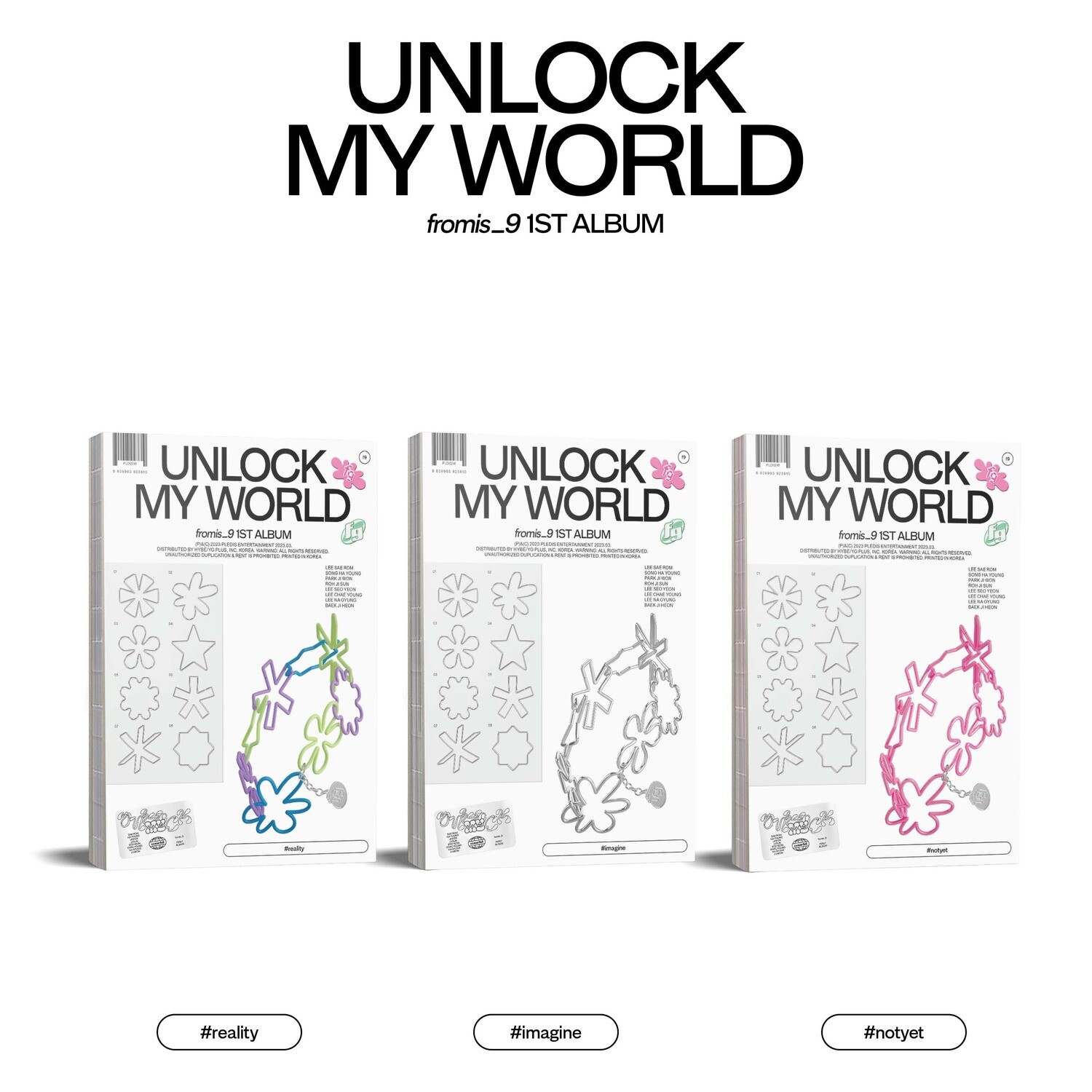 fromis_9 Unlock My World - Random ver.