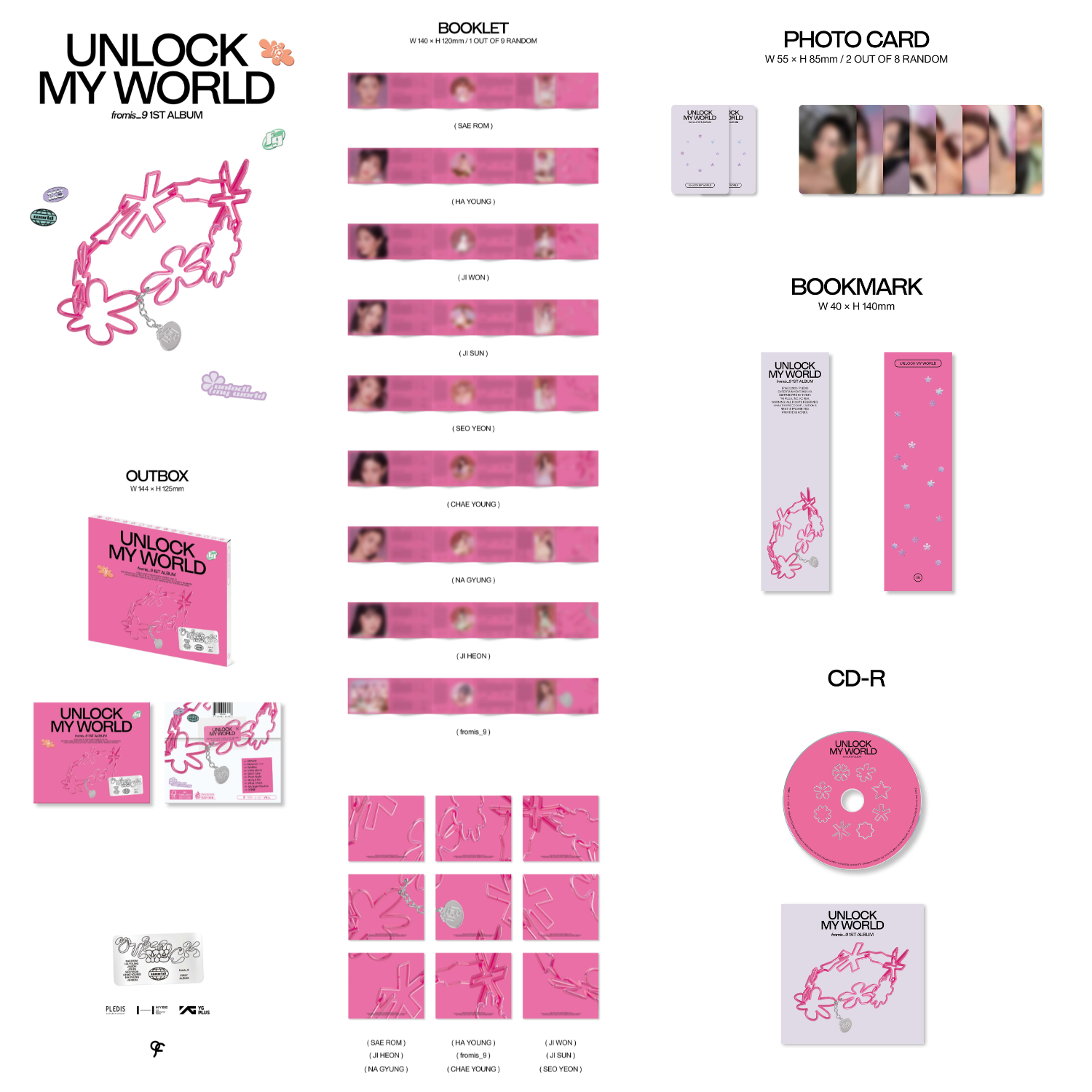 fromis_9 Unlock My World - Random Compact