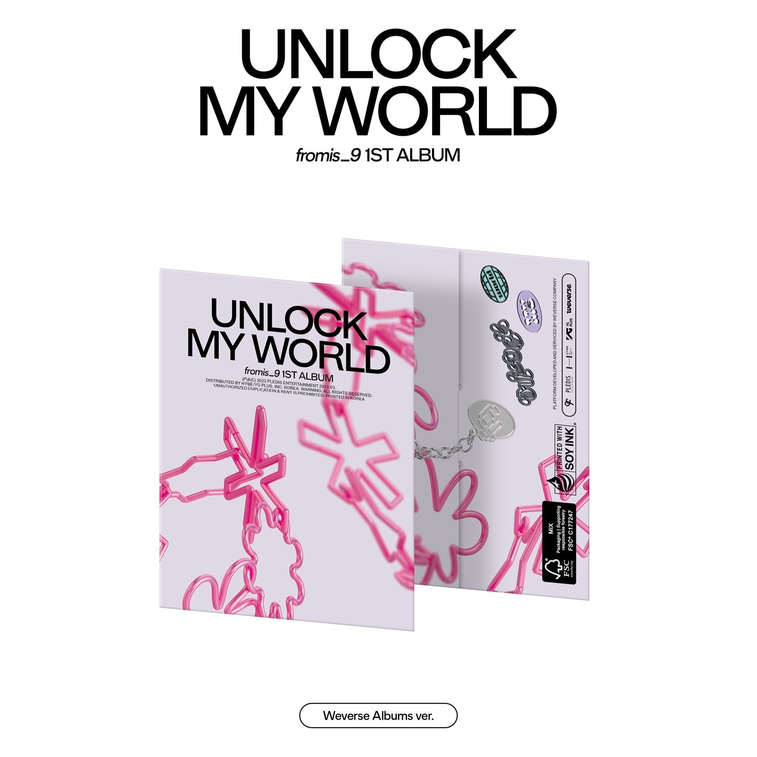 fromis_9 Unlock My World - Weverse Albums ver.