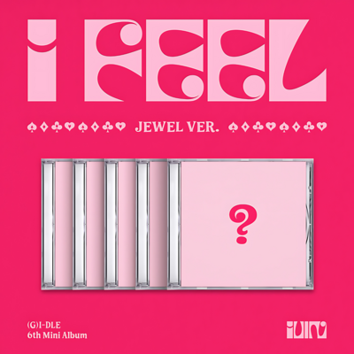 (G)I-DLE I Feel - Random Jewel Case