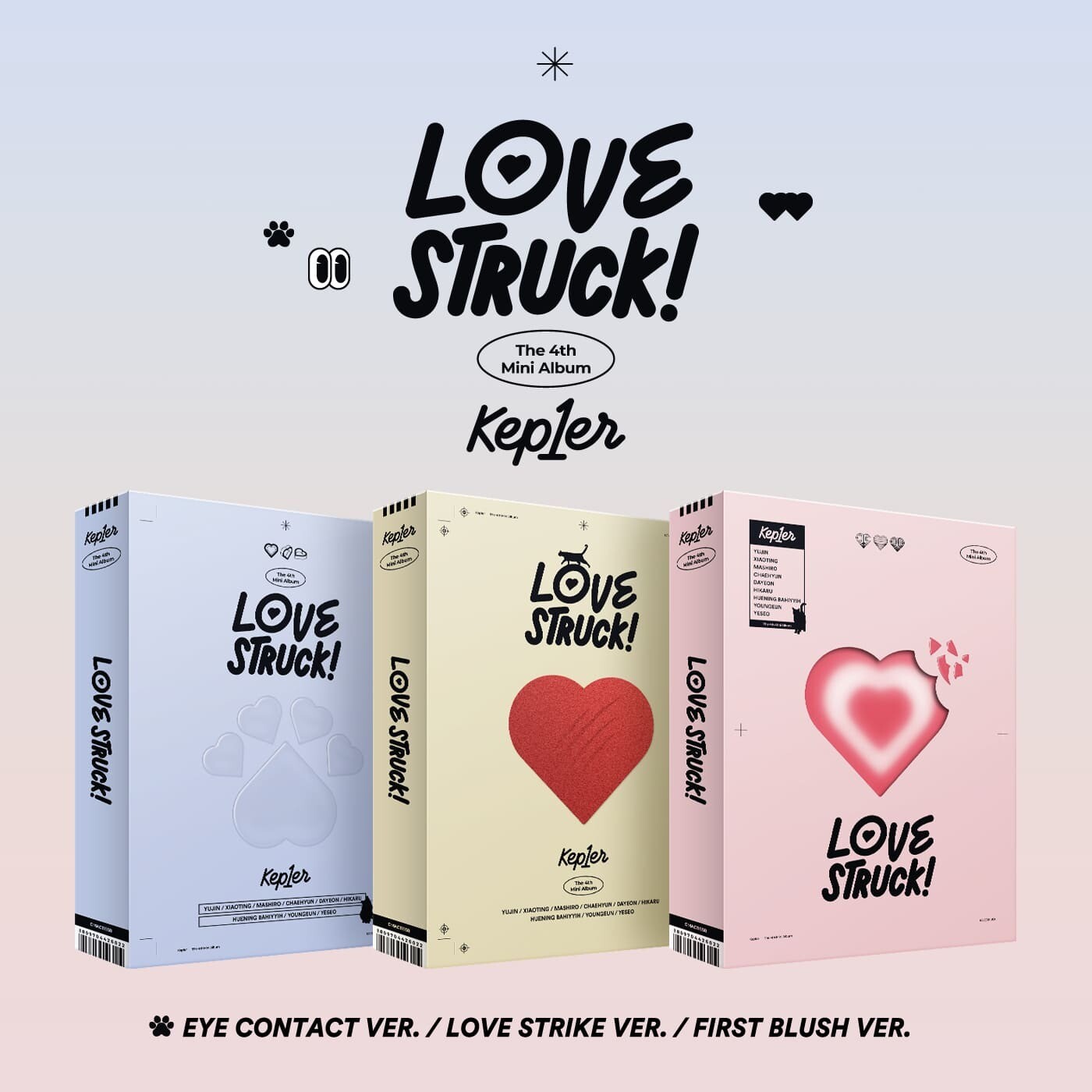 Kep1er LOVESTRUCK! - Random ver.