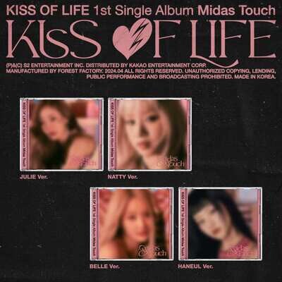 KISS OF LIFE Midas Touch - Random Jewel Case