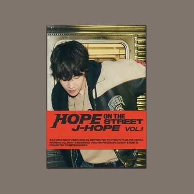 (BTS) j-hope HOPE ON THE STREET - Weverse Album