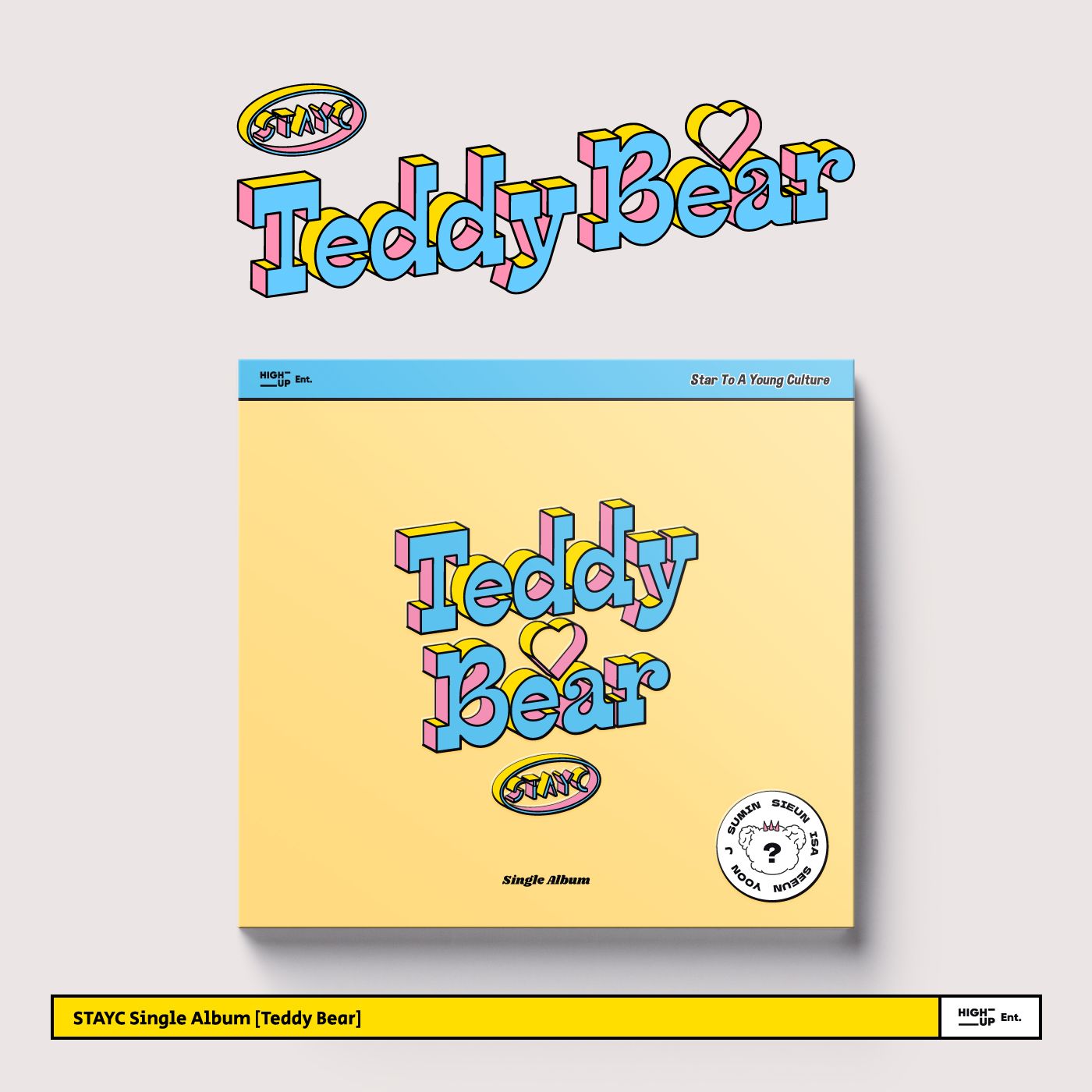 STAYC Teddy Bear - Digipack