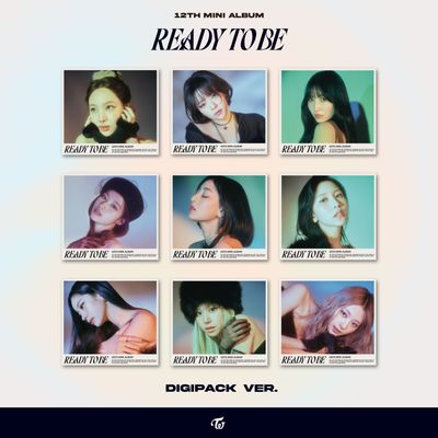 TWICE READY TO BE - Random Digipack