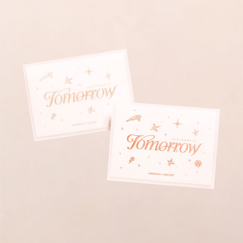 TXT MINISODE 3: TOMORROW - Random Weverse Album