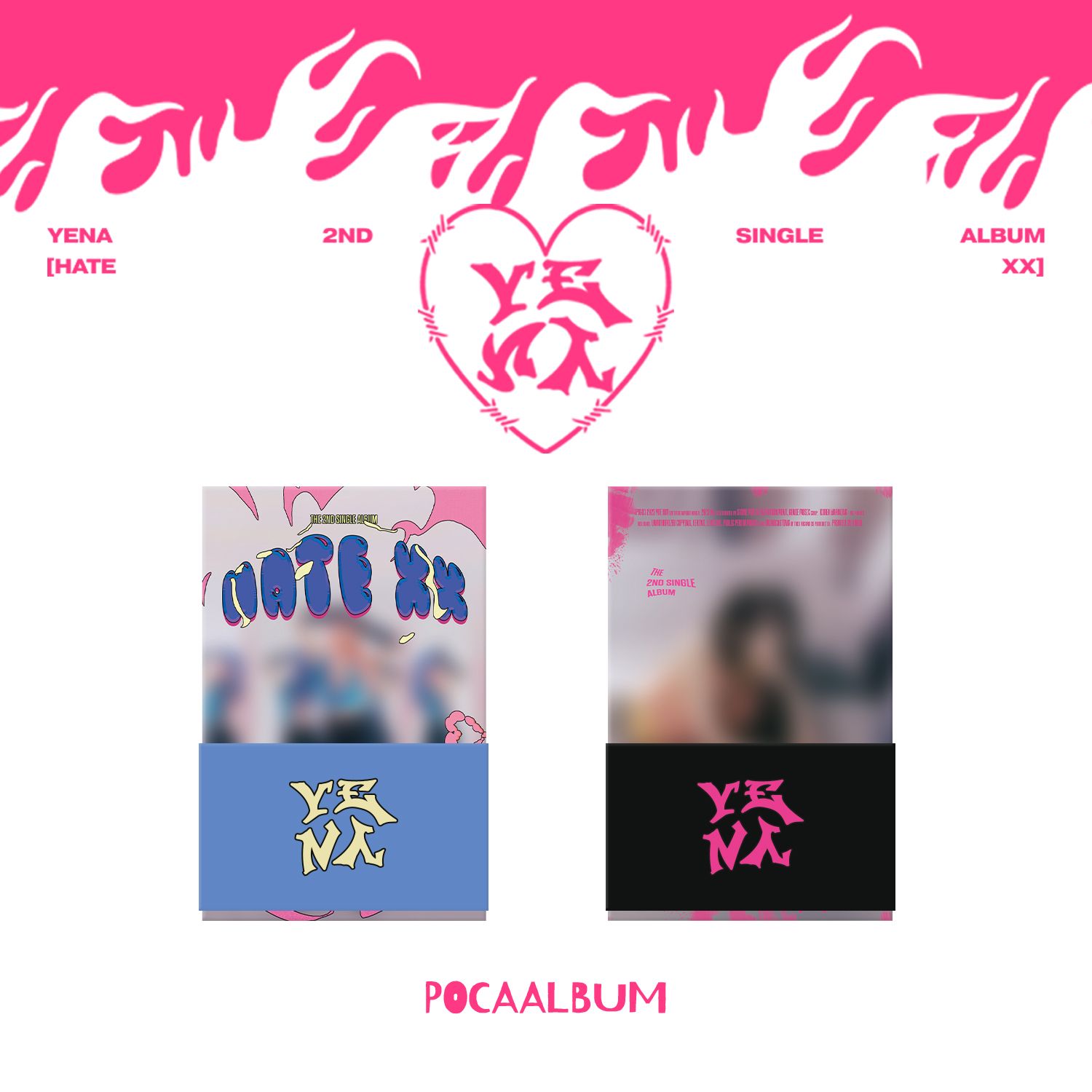 YENA Hate XX - POCA ALBUM