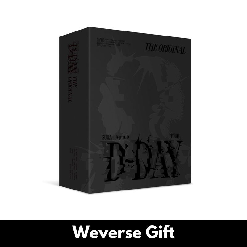 (SUGA) Agust D - D-Day The Original - WEVERSE GIFT