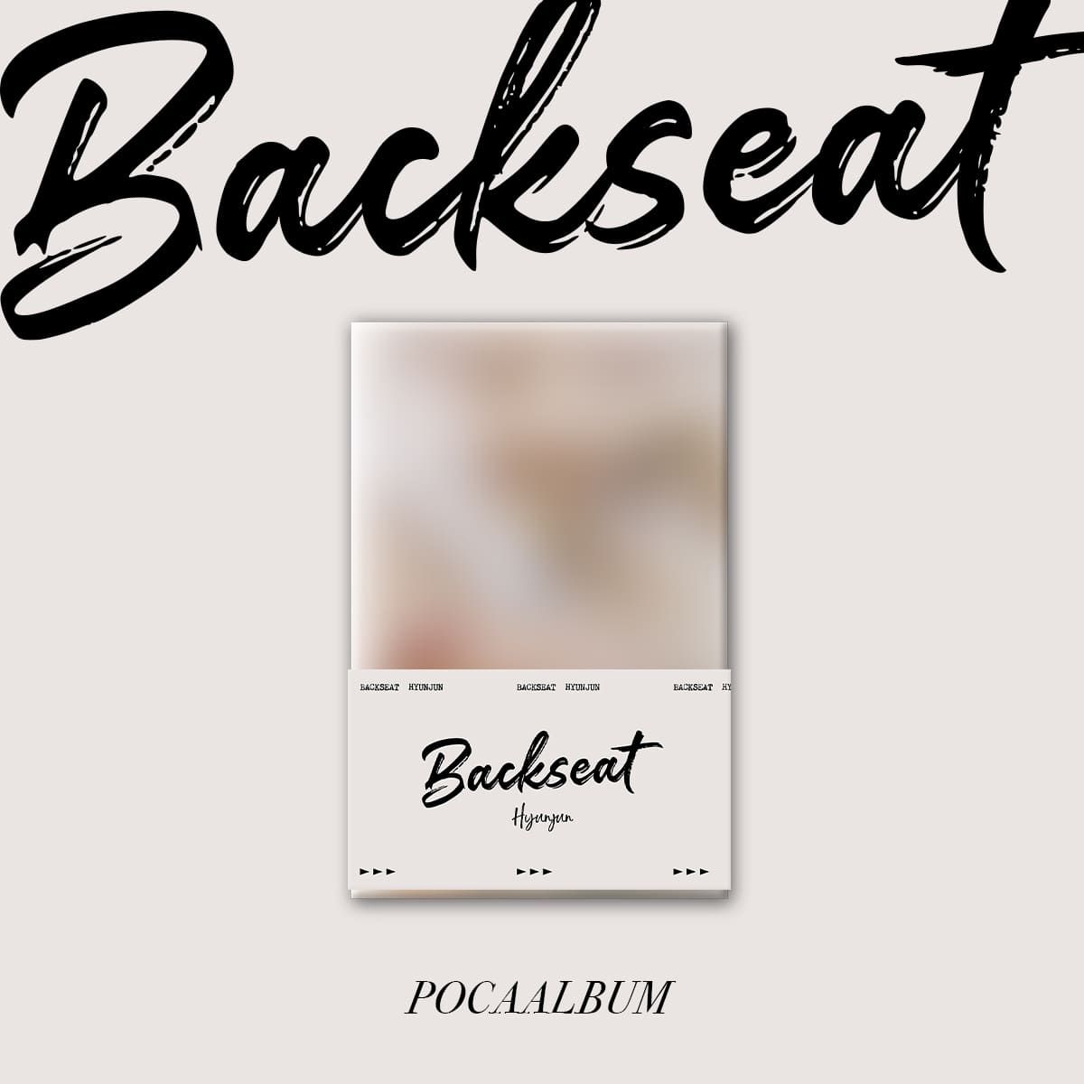 (THE BOYZ) Hyunjun Backseat - POCAALBUM