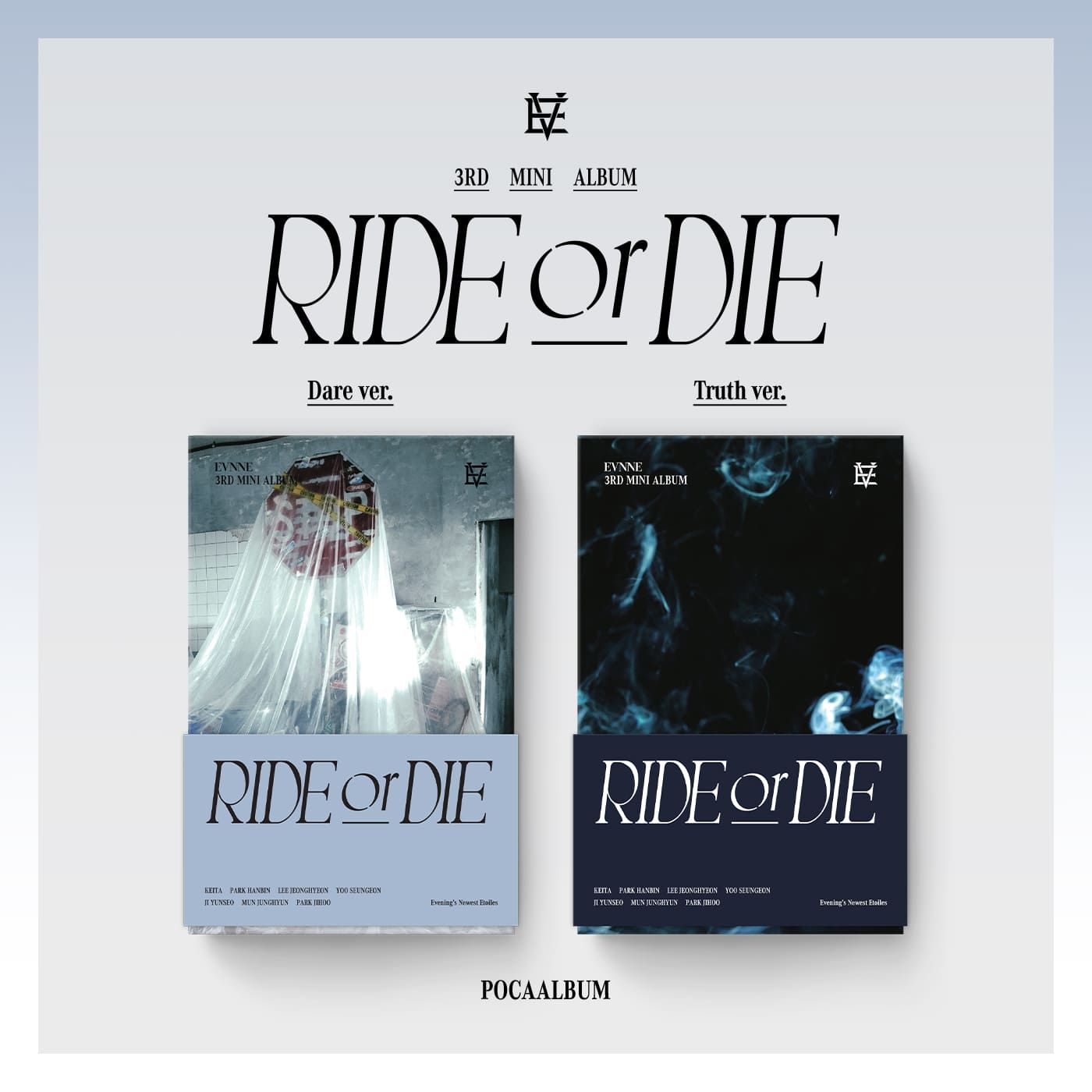 EVNNE RIDE or DIE - Random POCAALBUM