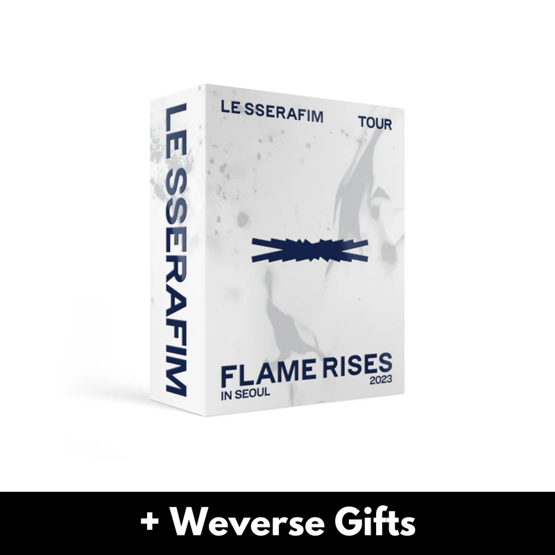 LE SSERAFIM Flame Rises + Weverse Benefits