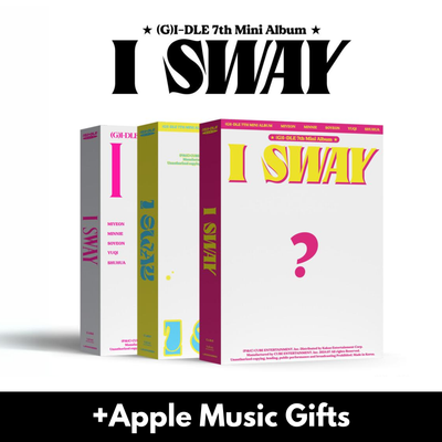 (G)I-DLE I SWAY - Random ver. - APPLE MUSIC LUCKYDRAW