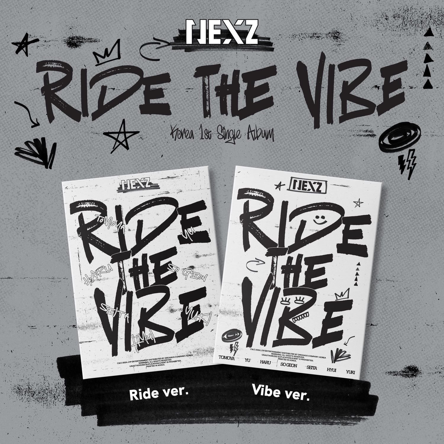NEXZ Ride the Vibe - Random ver.