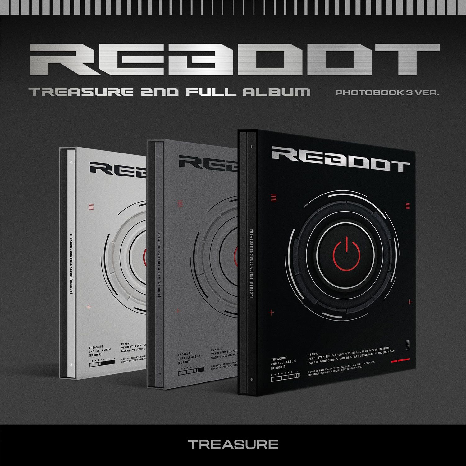 TREASURE REBOOT - Random Photobook