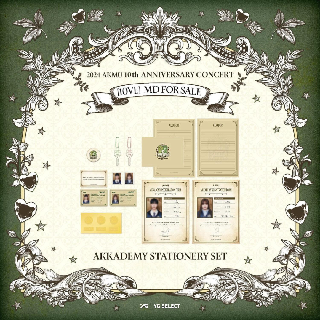 Akkademy Stationary Set - AKMU 10VE Goods