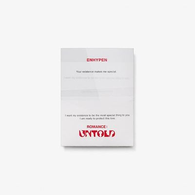ENHYPEN ROMANCE: UNTOLD - Weverse Album