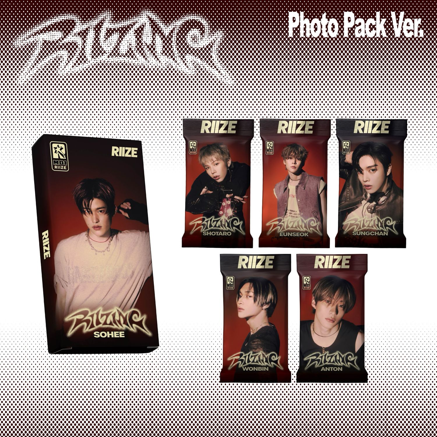 RIIZE RIIZING - Random Photo Pack (SMART Album)