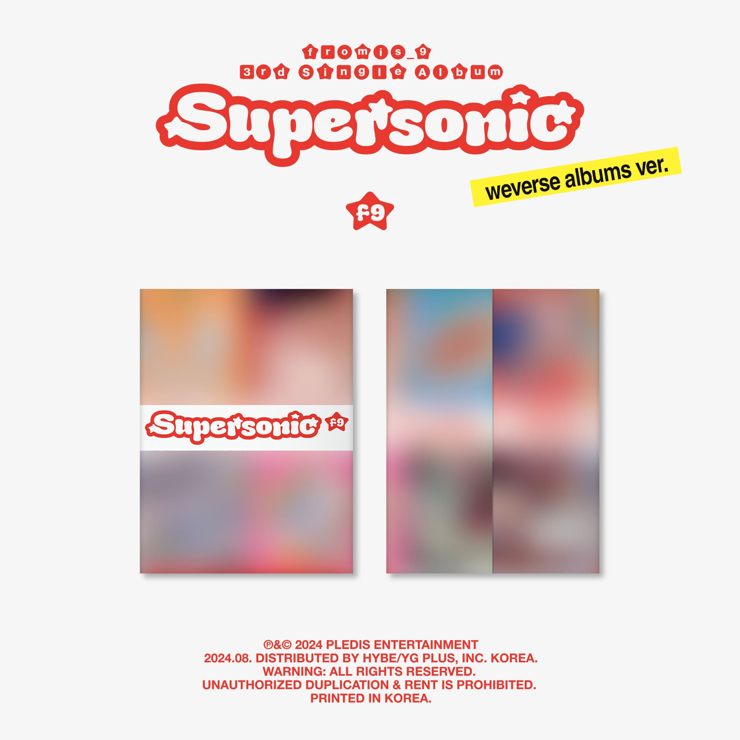 fromis_9 Supersonic - Weverse Album